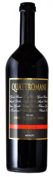 Quattromani Merlot del Ticino Doc