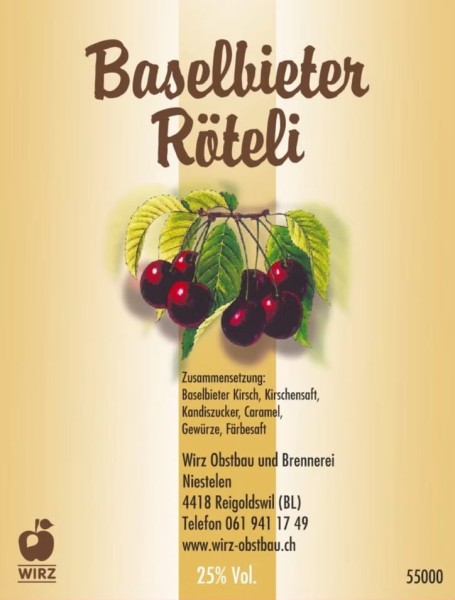 Baselbieter Röteli 100cl